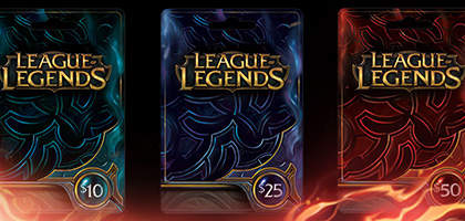 League of Legends RP Card